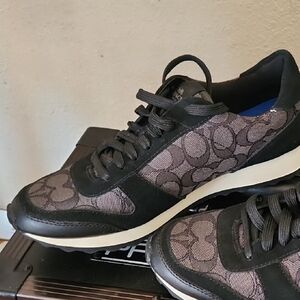 Coach Black and Gray Women's Sneakers